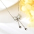 Picture of Charming White 925 Sterling Silver Pendant Necklace As a Gift