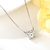 Picture of Sparkly Small Moissanite Pendant Necklace