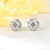 Picture of Good Moissanite Small Big Stud Earrings