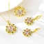 Show details for Need-Now Pink Artificial Crystal 3 Piece Jewelry Set from Editor Picks