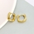 Picture of Good Quality Plain Copper or Brass Huggie Earrings