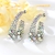 Picture of New Season White Big Big Hoop Earrings with SGS/ISO Certification
