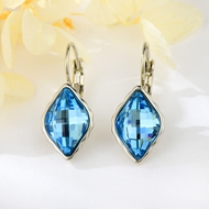 Show details for Fast Selling Blue Copper or Brass Dangle Earrings from Editor Picks