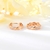 Picture of Affordable Rose Gold Plated White Huggie Earrings from Trust-worthy Supplier