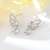 Picture of Brand New White Wing Dangle Earrings with SGS/ISO Certification