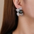 Picture of Beautiful Cubic Zirconia Big Big Stud Earrings