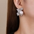 Picture of Origninal Big Platinum Plated Big Stud Earrings