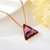 Picture of Recommended Red Swarovski Element Pendant Necklace from Top Designer