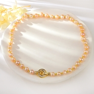 Show details for Classic Copper or Brass Short Chain Necklace with Speedy Delivery