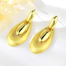 Show details for Popular Plain Dubai Dangle Earrings