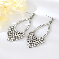 Show details for Copper or Brass Party Dangle Earrings in Exclusive Design