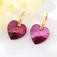 Show details for Copper or Brass Luxury Dangle Earrings with Low MOQ