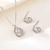 Picture of Party 925 Sterling Silver 2 Piece Jewelry Set Shopping