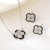 Picture of 925 Sterling Silver Cubic Zirconia 2 Piece Jewelry Set at Super Low Price
