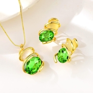 Picture of Irresistible Yellow Gold Plated 2 Piece Jewelry Set As a Gift