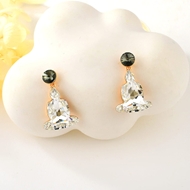 Show details for Cheap Copper or Brass Rose Gold Plated Dangle Earrings for Ladies