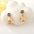Picture of Distinctive Yellow Geometric Dangle Earrings with Low MOQ
