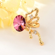 Show details for Fashionable Holiday Purple Fashion Ring