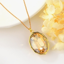 Show details for Inexpensive Copper or Brass Rose Gold Plated Pendant Necklace from Reliable Manufacturer