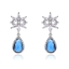 Show details for Sparkling Party Cubic Zirconia Dangle Earrings