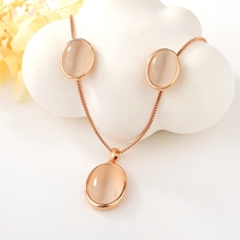 Show details for Fancy Geometric Fashion 2 Piece Jewelry Set