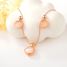 Show details for Attractive White Rose Gold Plated 2 Piece Jewelry Set Factory Direct Supply