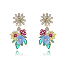 Show details for Best Cubic Zirconia Copper or Brass Dangle Earrings