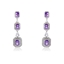 Show details for Luxury Geometric Dangle Earrings of Original Design