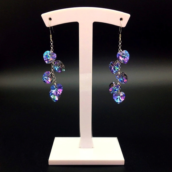 Picture of Need-Now Purple Luxury Dangle Earrings from Editor Picks