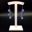 Show details for Need-Now Purple Luxury Dangle Earrings from Editor Picks