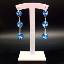 Show details for Need-Now Platinum Plated Copper or Brass Dangle Earrings from Editor Picks