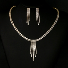 Show details for Delicate Geometric Copper or Brass 2 Piece Jewelry Set