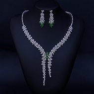 Show details for Luxury Cubic Zirconia 2 Piece Jewelry Set with Full Guarantee Show details for Luxury Cubic Zirconia 2 Piece Jewelry Set with Full Guarantee