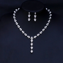 Show details for Pretty Cubic Zirconia Party 2 Piece Jewelry Set
