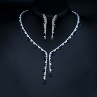 Show details for Bling Party Platinum Plated 2 Piece Jewelry Set Show details for Bling Party Platinum Plated 2 Piece Jewelry Set