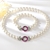 Picture of Best Artificial Pearl Geometric 2 Piece Jewelry Set