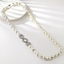 Show details for Popular  shell pearlPlatinum Plated Long Chain Necklace