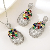 Show details for Party Copper or Brass 2 Piece Jewelry Set with Fast Shipping