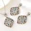 Show details for Popular Cubic Zirconia Copper or Brass 2 Piece Jewelry Set