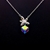 Picture of New Swarovski Element Colorful Pendant Necklace