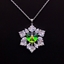 Show details for Party Green Pendant Necklace with Beautiful Craftmanship