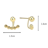 Picture of Trendy Gold Plated Party Dangle Earrings with No-Risk Refund