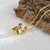 Picture of Pretty Geometric Copper or Brass Pendant Necklace