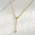Picture of Buy Gold Plated White Pendant Necklace with Low Cost