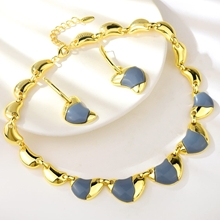 Show details for Trendy Gold Plated Party 2 Piece Jewelry Set with No-Risk Refund