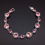 Show details for Reasonably Priced Copper or Brass Platinum Plated Fashion Bracelet from Reliable Manufacturer