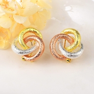 Show details for Filigree Dubai Multi-tone Plated Stud Earrings Show details for Filigree Dubai Multi-tone Plated Stud Earrings
