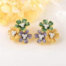 Show details for Classic Green Dangle Earrings at Unbeatable Price
