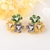 Picture of Classic Green Dangle Earrings at Unbeatable Price