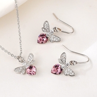 Show details for Best Swarovski Element Copper or Brass 2 Piece Jewelry Set